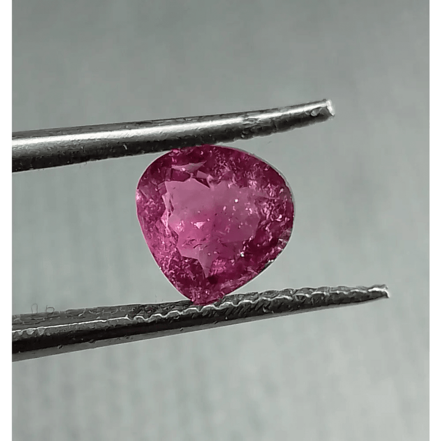 1.29ct Rubellite Tourmaline, 100% Natural Untreated Gem. - SMSGEMS 
