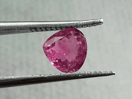1.29ct Rubellite Tourmaline, 100% Natural Untreated Gem. - SMSGEMS 