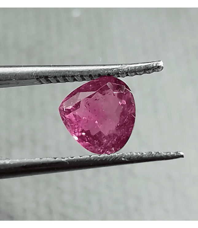 1.29ct Rubellite Tourmaline, 100% Natural Untreated Gem. - SMSGEMS 