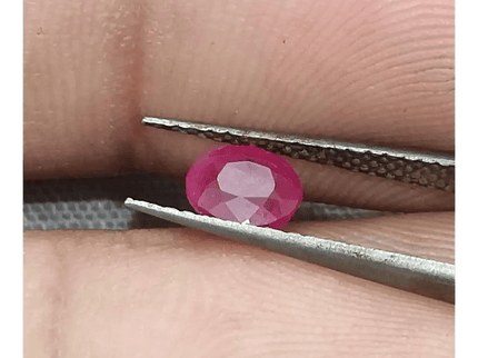1.30ct Mozambique Ruby, Natural Untreated Gemstone - SMSGEMS 