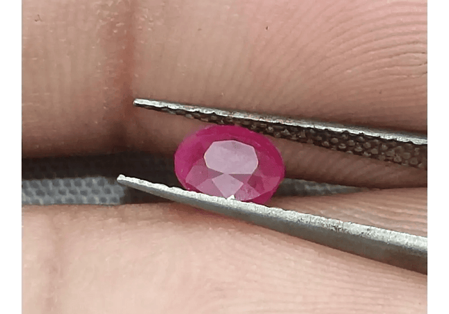 1.30ct Mozambique Ruby, Natural Untreated Gemstone - SMSGEMS 