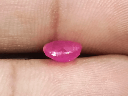 1.30ct Mozambique Ruby, Natural Untreated Gemstone - SMSGEMS 