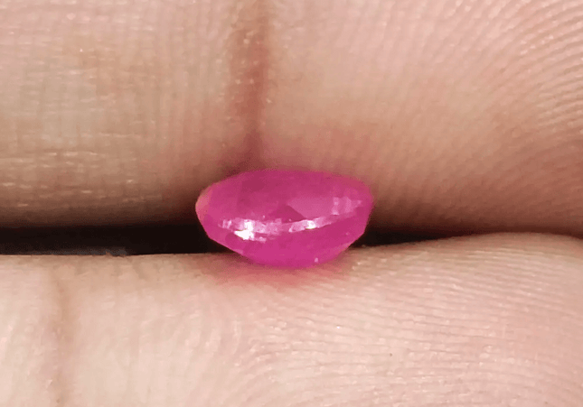 1.30ct Mozambique Ruby, Natural Untreated Gemstone - SMSGEMS 