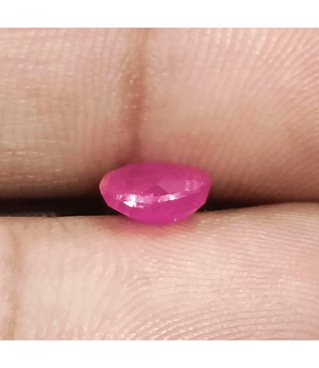 1.30ct Mozambique Ruby, Natural Untreated Gemstone - SMSGEMS 