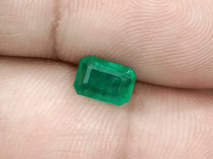 1.33ct Medium Deep Green Panjshir Emerald, Natural Gemstone - SMSGEMS 