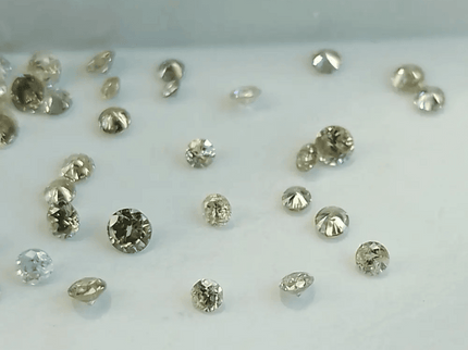 1.34ct faint to Fancy light Color natural untreated Diamond Parcel. - SMSGEMS 