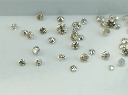 1.34ct faint to Fancy light Color natural untreated Diamond Parcel. - SMSGEMS 