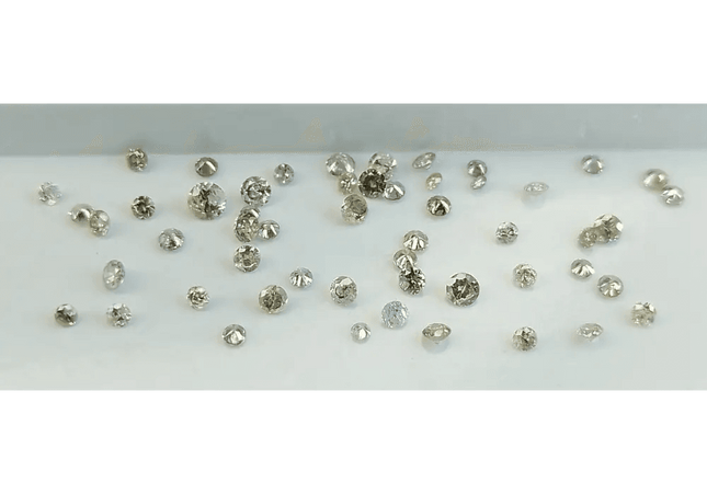 1.34ct faint to Fancy light Color natural untreated Diamond Parcel. - SMSGEMS 