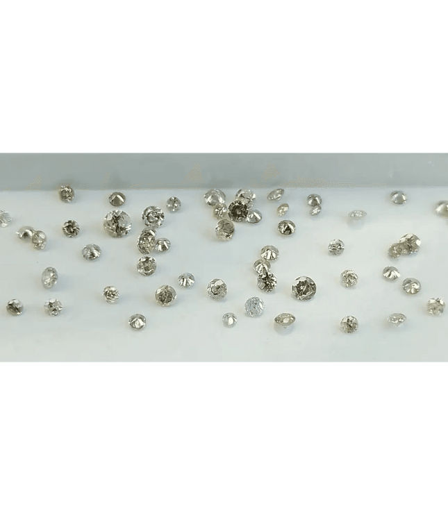 1.34ct faint to Fancy light Color natural untreated Diamond Parcel. - SMSGEMS 