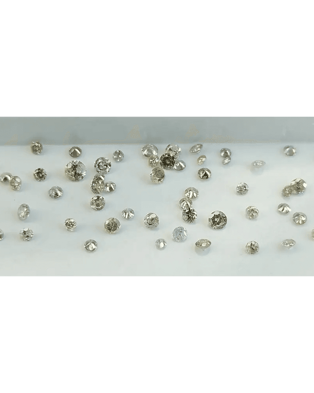 1.34ct faint to Fancy light Color natural untreated Diamond Parcel. - SMSGEMS 