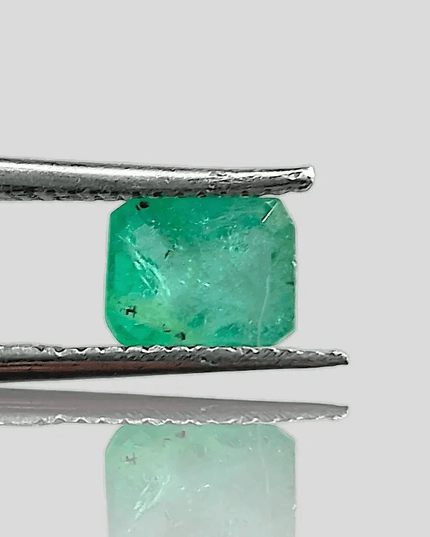 1.35ct Zambian Emerald , 100% Natural Gem - SMSGEMS 