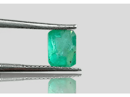 1.35ct Zambian Emerald , 100% Natural Gem - SMSGEMS 