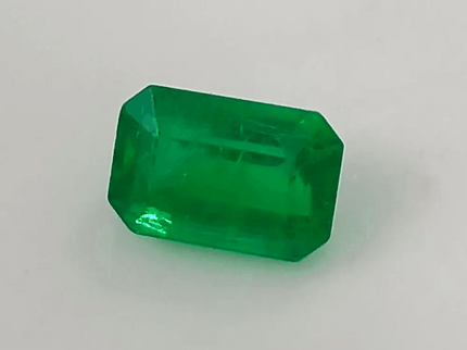 1.40ct AAA Colombian Emerald certified By GSI, Natural Gemstone - SMSGEMS 