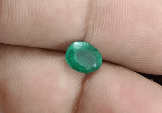 1.40ct Zambian Emerald, Natural Gem - SMSGEMS 