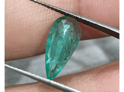 1.44ct Zambian Emerald, 100% Natural Earth mined Gem - SMSGEMS 