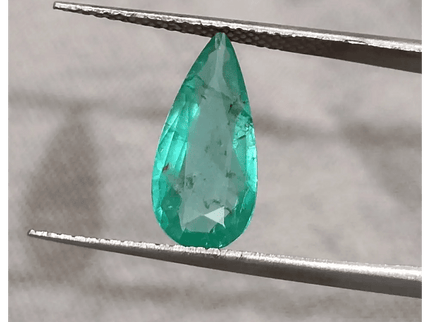 1.44ct Zambian Emerald, 100% Natural Earth mined Gem - SMSGEMS 