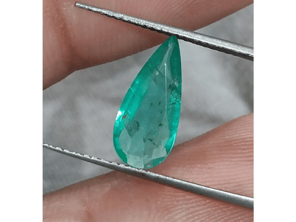 1.44ct Zambian Emerald, 100% Natural Earth mined Gem - SMSGEMS 