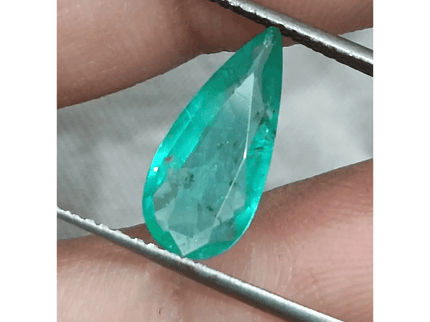 1.44ct Zambian Emerald, 100% Natural Earth mined Gem - SMSGEMS 