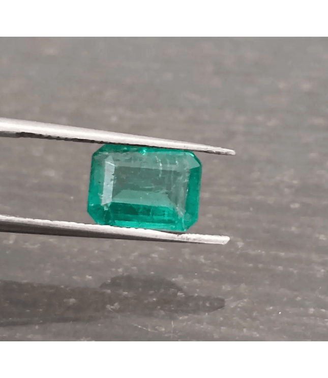 1.45ct Zambian Emerald, 100% Natural Gem - SMSGEMS 