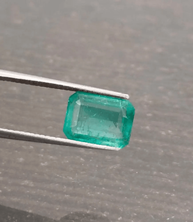 1.45ct Zambian Emerald, 100% Natural Gem - SMSGEMS 