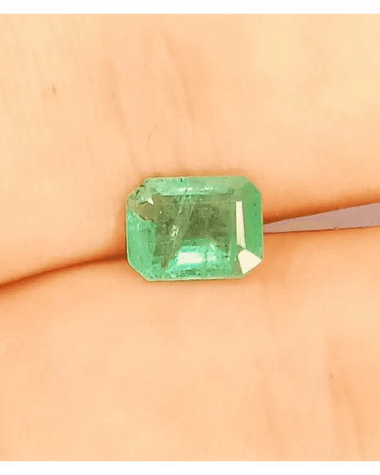 1.45ct Ethiopian Emerald , 100% Natural Gem - SMSGEMS 