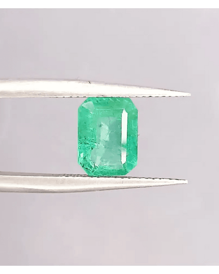 1.45ct Ethiopian Emerald , 100% Natural Gem - SMSGEMS 