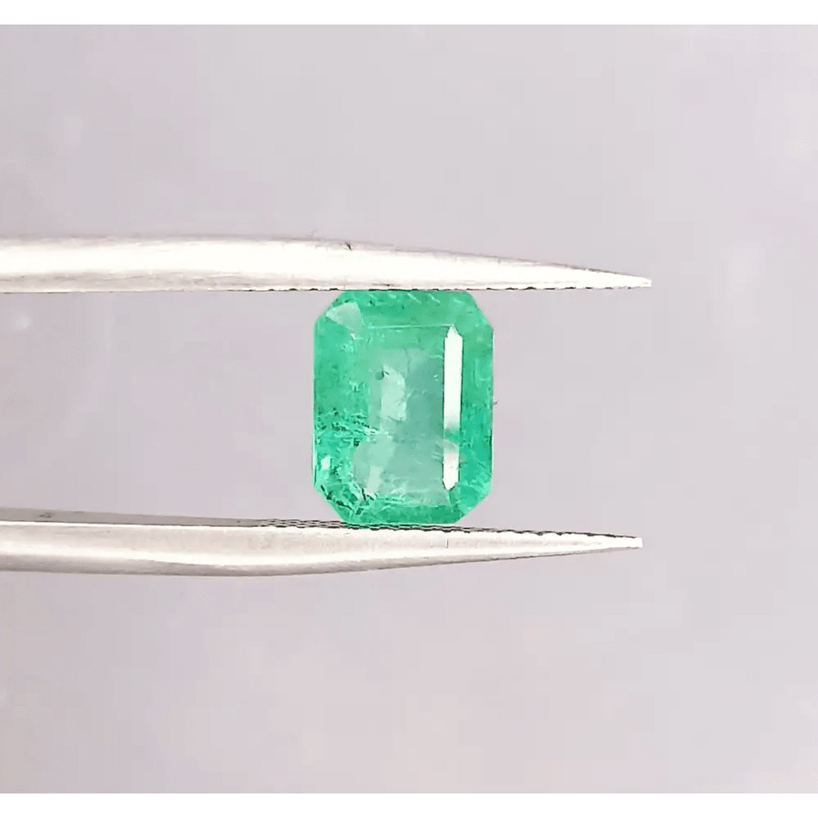 1.45ct Ethiopian Emerald , 100% Natural Gem - SMSGEMS 
