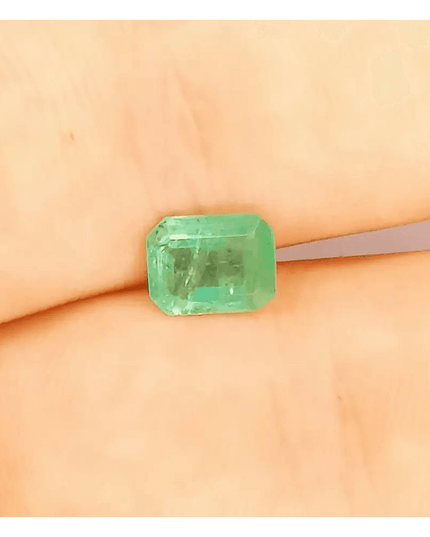 1.45ct Ethiopian Emerald , 100% Natural Gem - SMSGEMS 