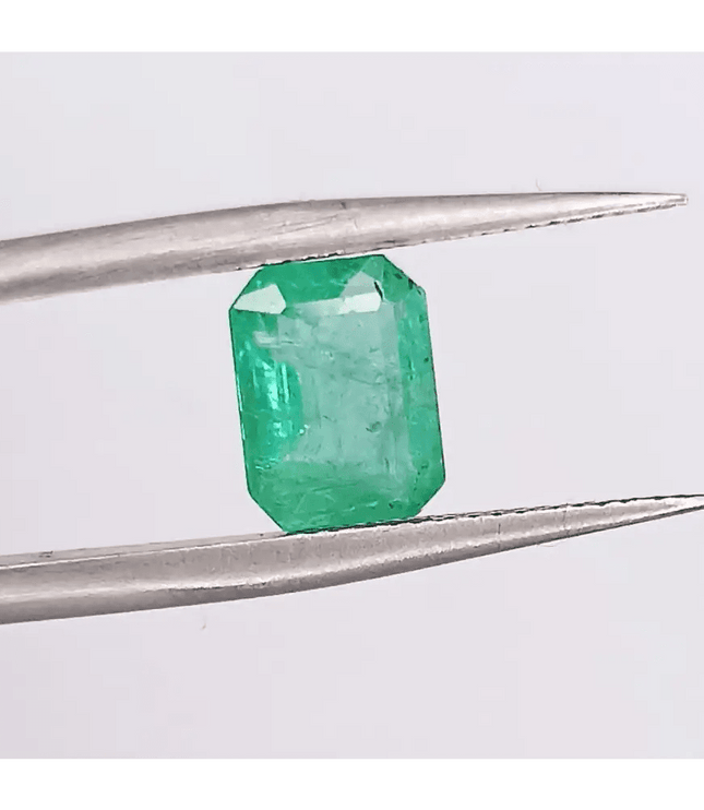 1.45ct Ethiopian Emerald , 100% Natural Gem - SMSGEMS 