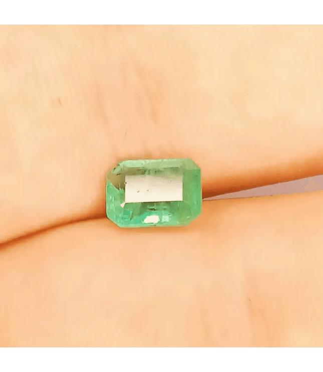 1.45ct Ethiopian Emerald , 100% Natural Gem - SMSGEMS 