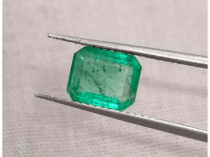 1.45ct Zambian Emerald, Natural Earth Mined Gemstone - SMSGEMS 