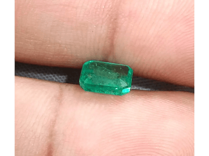 1.45ct Zambian Emerald, Natural Earth Mined Gemstone - SMSGEMS 
