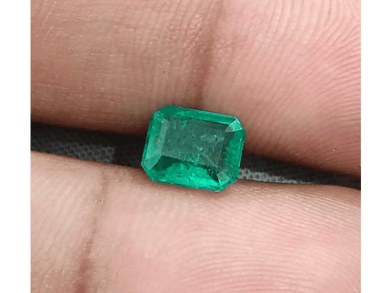 1.45ct Zambian Emerald, Natural Earth Mined Gemstone - SMSGEMS 
