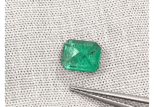 1.45ct Zambian Emerald, Natural Earth Mined Gemstone - SMSGEMS 