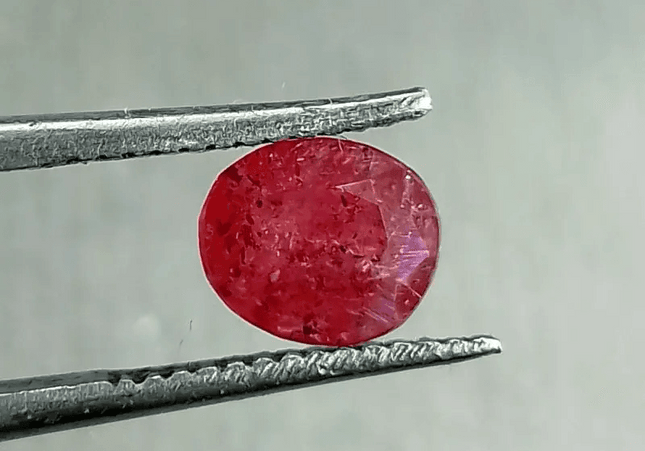 1.46ct Burmese Ruby, 100% Natural Untreated Gem - SMSGEMS 