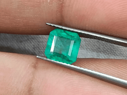 1.46ct Zambian Emerald, Natural Earth Mined Gemstone - SMSGEMS 