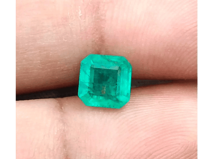1.46ct Zambian Emerald, Natural Earth Mined Gemstone - SMSGEMS 