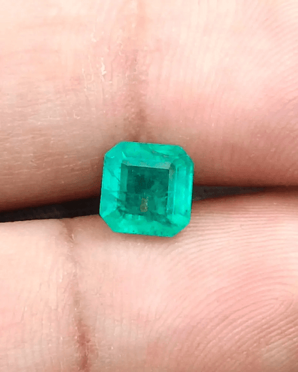 1.46ct Zambian Emerald, Natural Earth Mined Gemstone - SMSGEMS 