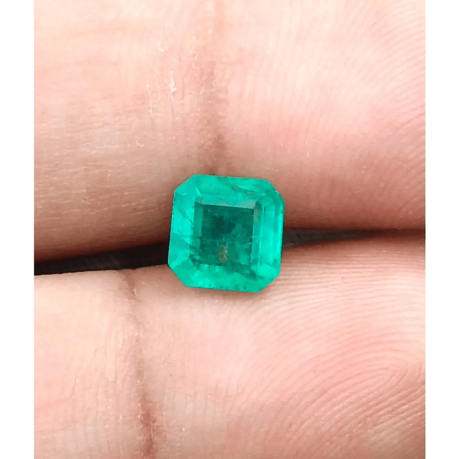 1.46ct Zambian Emerald, Natural Earth Mined Gemstone - SMSGEMS 