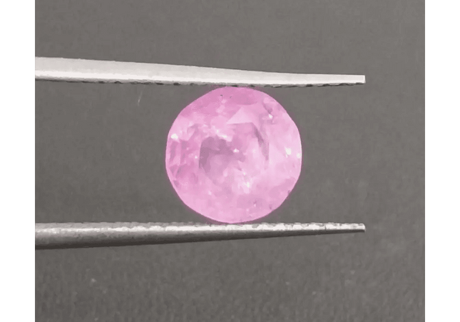1.48ct Certified Pink Ceylon Sapphire, Natural untreated Gemstone - SMSGEMS 