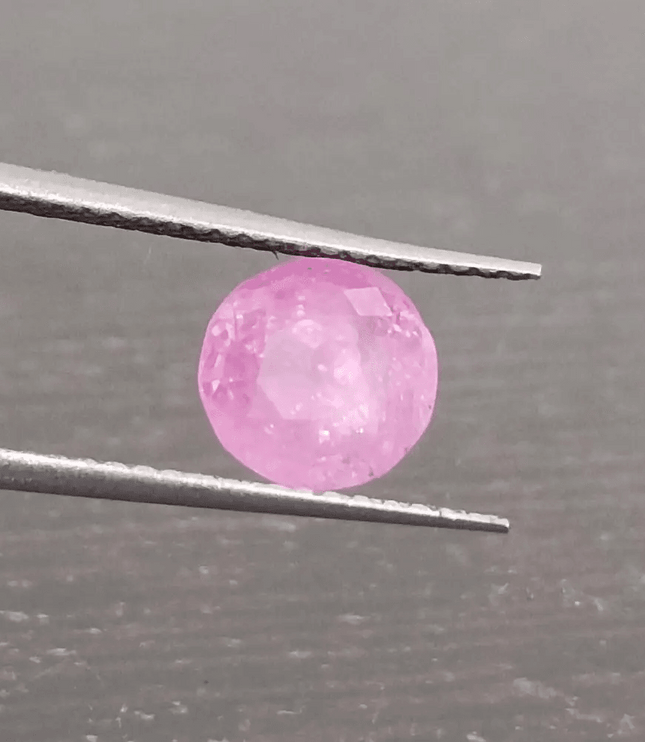 1.48ct Certified Pink Ceylon Sapphire, Natural untreated Gemstone - SMSGEMS 