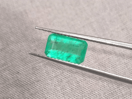 1.50ct Colombian Emerald, Natural Earth Mined Gemstone - SMSGEMS 