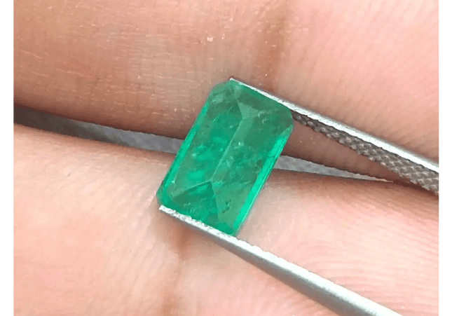 1.50ct Colombian Emerald, Natural Earth Mined Gemstone - SMSGEMS 