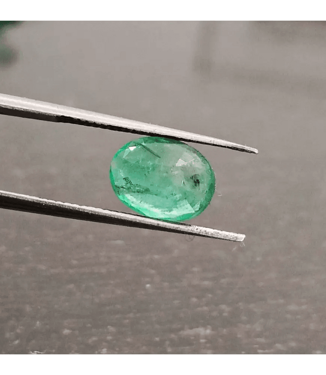 1.50ct Vivid Green Ethiopian Emerald, Natural Gem - SMSGEMS 
