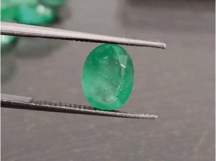 1.50ct Vivid Green Ethiopian Emerald, Natural Gem - SMSGEMS 
