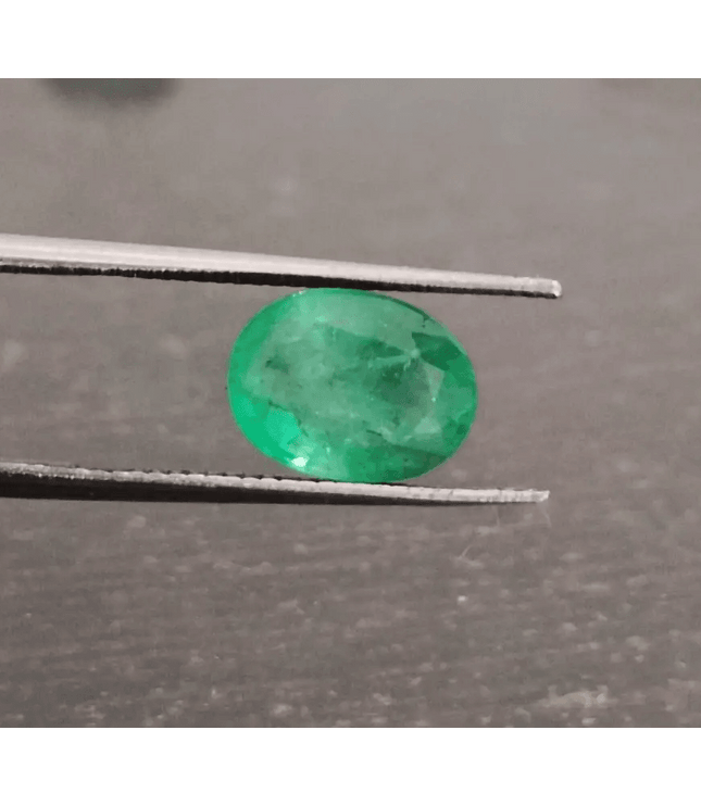 1.50ct Vivid Green Ethiopian Emerald, Natural Gem - SMSGEMS 
