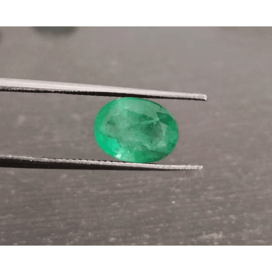 1.50ct Vivid Green Ethiopian Emerald, Natural Gem - SMSGEMS 