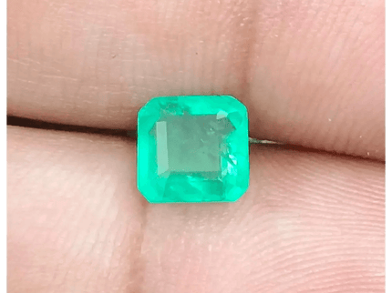 1.51ct Colombian Emerald, Natural Earth Mined Gemstone. - SMSGEMS 