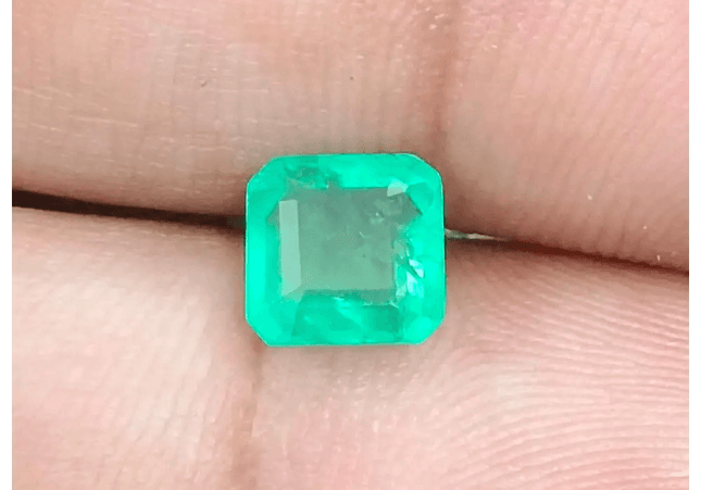 1.51ct Colombian Emerald, Natural Earth Mined Gemstone. - SMSGEMS 