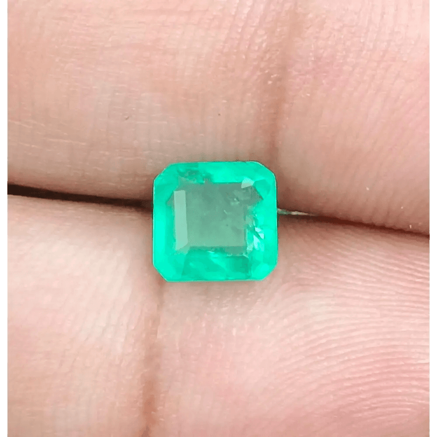 1.51ct Colombian Emerald, Natural Earth Mined Gemstone. - SMSGEMS 
